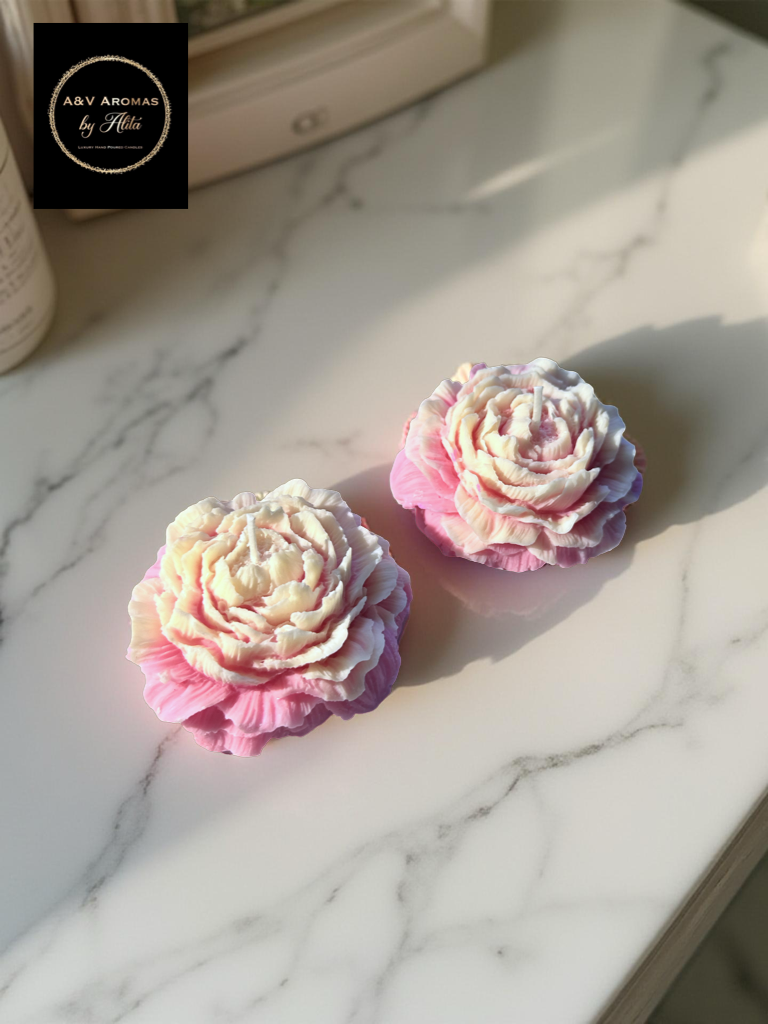 Soy Wax Candles Roses