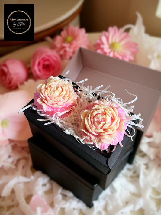Soy Wax Candles Roses